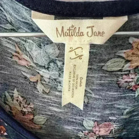 Matilda Jane Navy Floral Dress - Picture 6 of 6